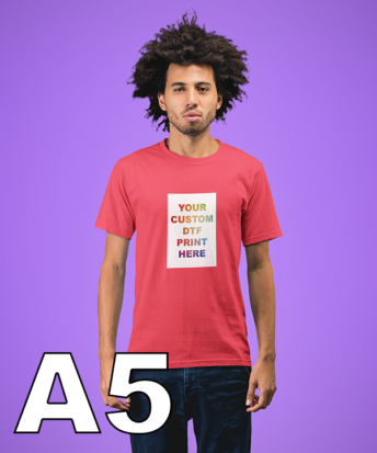 DTF A5 Print T-Shirt