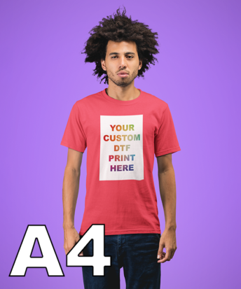 DTF A4 Print t shirt