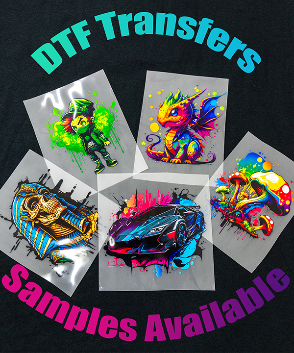 dtf Transfer sample pack